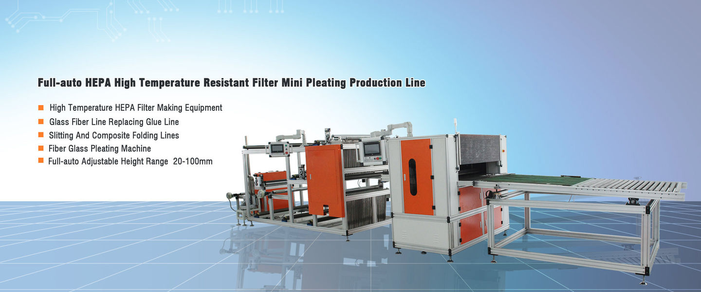 HEPA Filter Pleating Machine