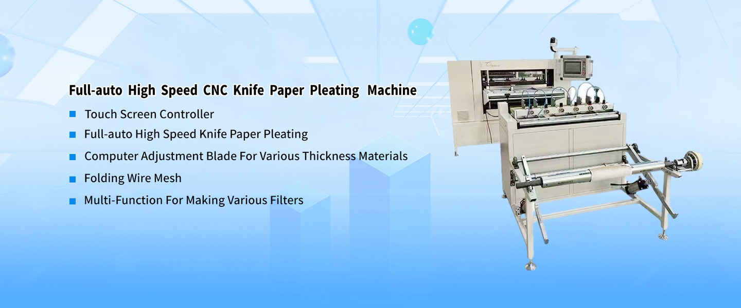 HEPA Filter Pleating Machine