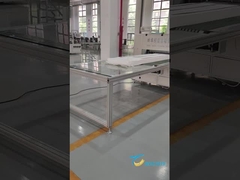 High-precision CNC glass fiber pleated paper production system