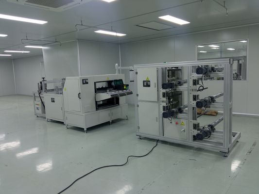 100mm/min Air Filter Pleating Machine 50KW Filter Manufacturing Machines For Air Purifiers