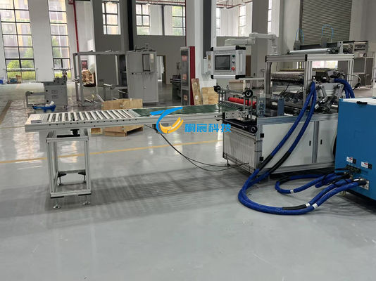 Touch Screen Filter Manufacturing Machines 1000ml/min Pleating And Gluing Machine Automatic