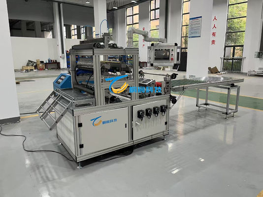 225V HEPA Filter Pleating Machine Automatic Pleating And Gluing Machine Commercial