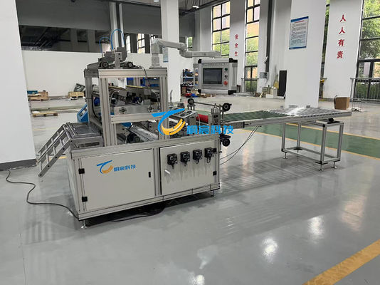 Touch Screen Filter Manufacturing Machines 1000ml/min Pleating And Gluing Machine Automatic
