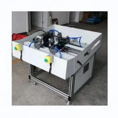 HEPA Automatic PP Intermittent Automatic Servo Knife Four Sided Trimmer Machine Pleating Machine