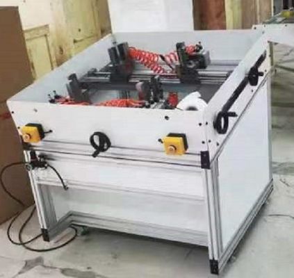 HEPA Automatic PP Intermittent Automatic Servo Knife Four Sided Trimmer Machine Pleating Machine