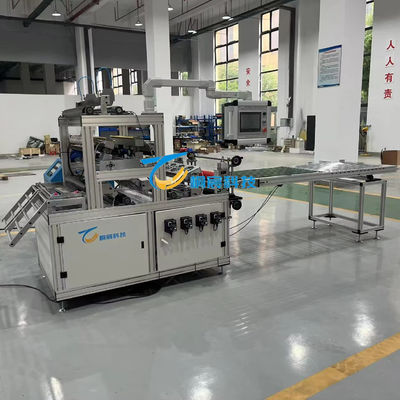 Filter Gluing Machine 55KW Slitter Rewinder Machine Industrial Creasing And  Pleating
