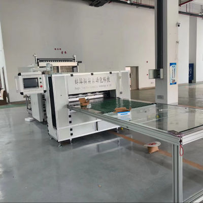 Non Partitioned Filter Paper Pleating Machine Pleated Paper Production Line 220V