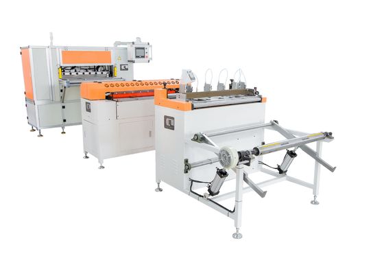 Automobile Filter Paper Folding Machine Fully Automatic Paper Pleating Machine 60KW