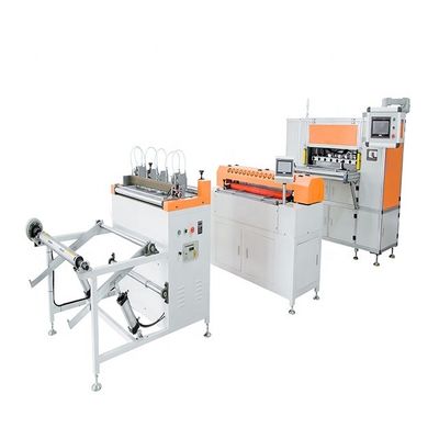Automobile Filter Paper Folding Machine Fully Automatic Paper Pleating Machine 60KW