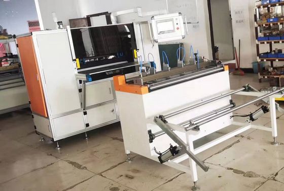 Customized HEPA Filter Pleating Machine 15 - 20pleats/min Automotive Filter Manufacturing Machines