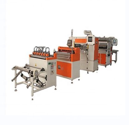 Computerized HEPA Filter Pleating Machine 1KW Knife Paper Pleating Machine 1300mm Working Width
