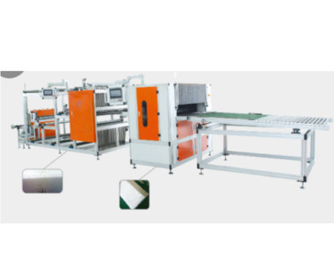 Programmable Filter Paper Pleating Machine Origami Production Line High Temperature Resistant