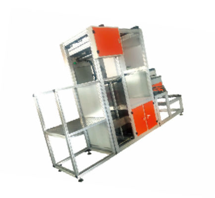 Full Auto Filter Paper Pleating Machine Customized HEPA Filter Pleating Machine 50Hz