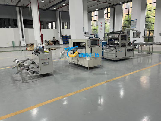 Glass Fiber Filter Paper Folding Machine Automatic Partitioned Filter Production Line 55Hz