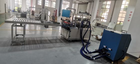 220V Filter Production Equipment Lamination Paper Making Machine 30mm - 300mm Pleating Depth
