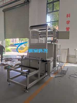 Servo Driven Glass Fiber Pleating Machine Partitioned HEPA Filter Making Machine