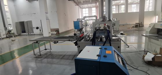 Fully Automatic Filter Paper Pleating Machine Gluing Filter Production Line 220V
