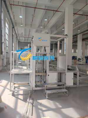 356kg Glass Fiber Pleating Machine Customized Paper Pleating Machine With Partition