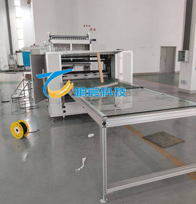 Variable Frequency Oil Filter Making Machine Glass Fiber Gluing Equipment