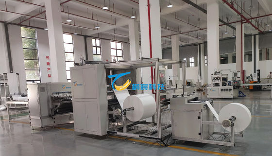 Environmentally Friendly Glass Fiber Pleating Machine 221V - 250V Filter Manufacturing Machine