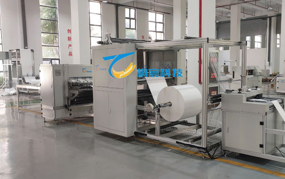 Modular Combination Glass Fiber Pleating Machine Electric Filter Manufacturing Machine 250V