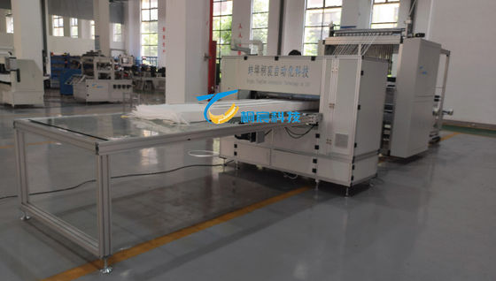 Fully Automatic Glass Fiber Pleating Machine Pleated Paper Production Line 60Hz 