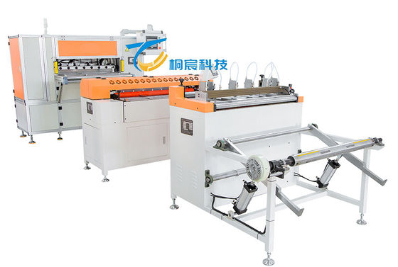 Flexible Servo Driven Air Filter Making Machine High Speed Paper Pleat Machine 220V
