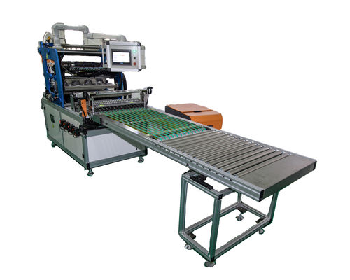 50Hz Filter Production Equipment Programmable Filter Paper Folding Machine Automatic