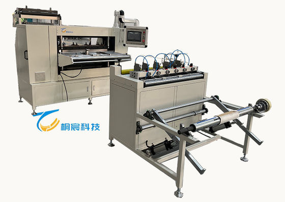 Servo Paper Production Line PLC Control Paper Folding Equipment Fully Automatic