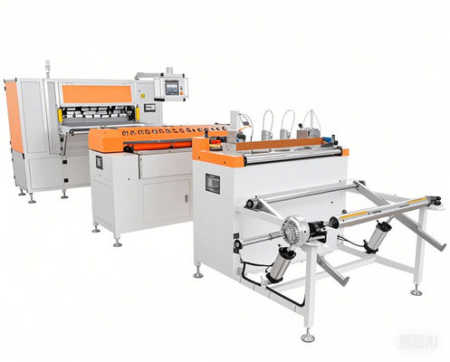 CNC Paper Pleating Machine Fully Automatic Paper Slitting Machine Knife Type
