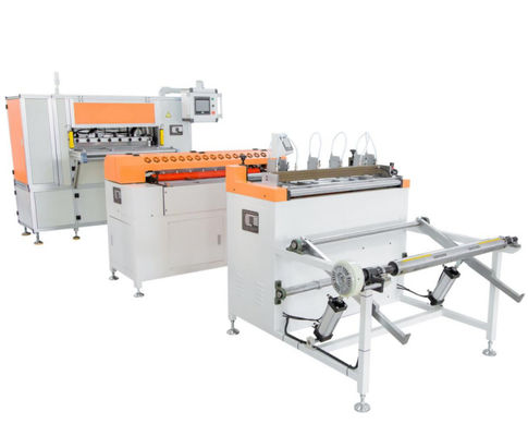 CNC Paper Pleating Machine Fully Automatic Paper Slitting Machine Knife Type