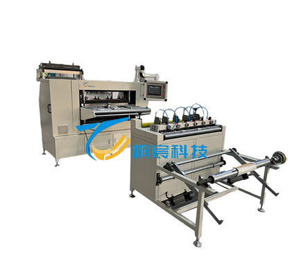 High Precision Filter Paper Folding Machine 220V / 380V Paper Folding Machine For Air Filter Materials
