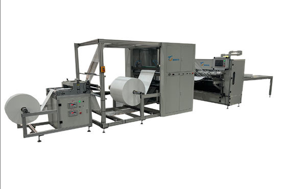 Automobile Filter Paper Folding Machine Fully Automatic Paper Pleating Machine 60KW