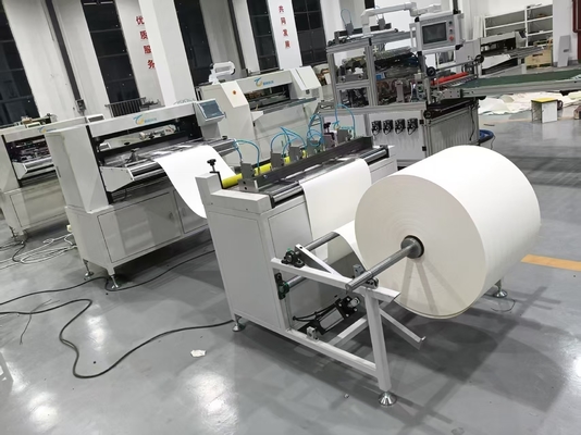 Fully Automatic Servo Folding Production Line (2th Generation) paper pleating machine