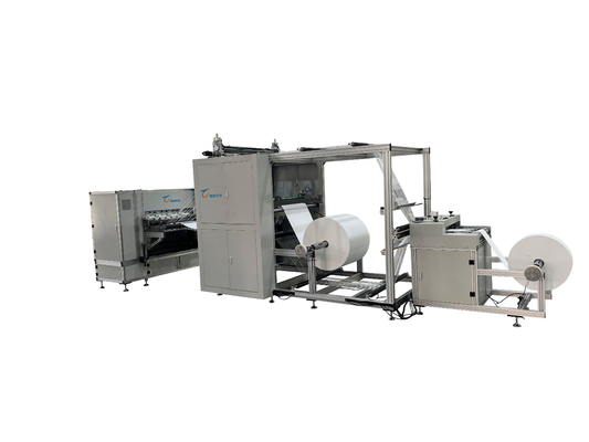 Fully Automatic Servo Glass Fiber Line Pleated Paper Machine Production Line Glue-free Glass Fiber Filter Element