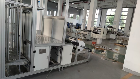 White Full-auto Paper Folding Machine With Partitions For Industrial