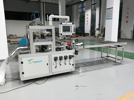 Electric HEPA Filter Pleating Machine 1300mm Working Width