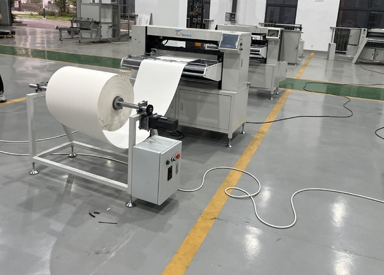 Automatic Partitioned Pleating Machine 30-300mm Pleating Depth