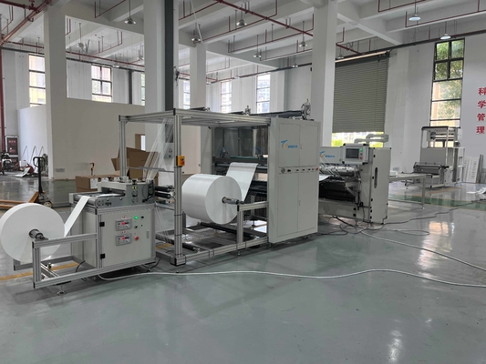 Easy To Operate Motor PLC Filter Paper Folding Machine