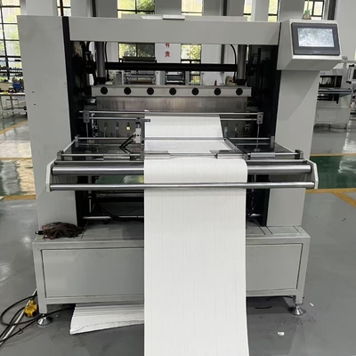 High Temperature HEPA Filter Pleating Machine Adjustable Height Range 20-800mm