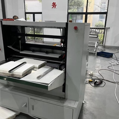 High Temperature HEPA Filter Pleating Machine Adjustable Height Range 20-800mm