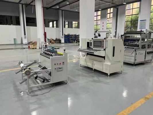 120 Folds/M Air Filter Pleating Machine 0.6Mpa Mini Pleat Filter Machine