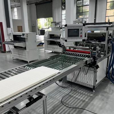 8mm Adjustable Air Filter Production Line Automatic PP Gluing Machine