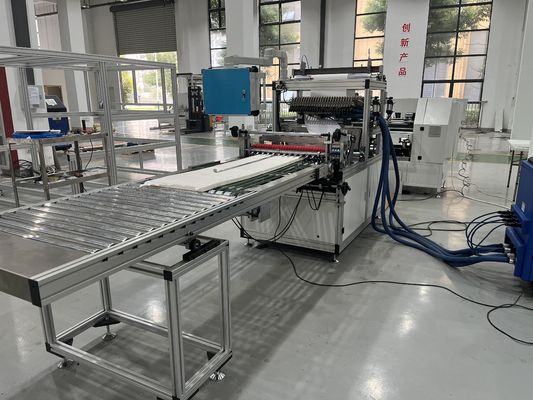 High Efficiency Automatic Folding And  Gluing  Line  For Air Filter