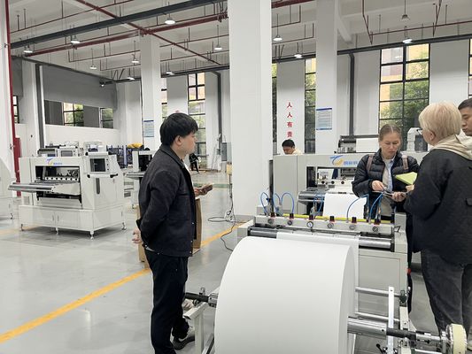 Knife Blade cutting Folding Pleating Production Line Oil Fuel Filters Making Machines Automatic CNC Knife Paper Folding Product Line