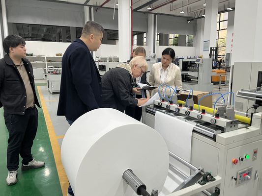 Knife Blade cutting Folding Pleating Production Line Oil Fuel Filters Making Machines Automatic CNC Knife Paper Folding Product Line