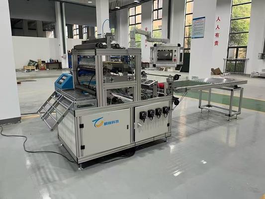 High Efficiency Automatic Folding And  Gluing  Line  For Air Filter