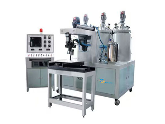 TCPU-20F Full-auto Casting Machine on Seal Packing in Filter Element