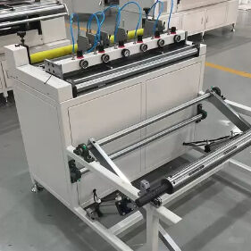 Full-auto Knife Paper Pleating And Glue Production Line Air Filter Production Line