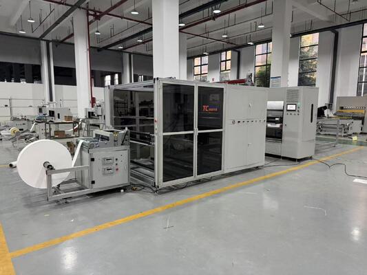 High Efficiency Filter Pleating Machine Electric Knife Paper Pleating Machine